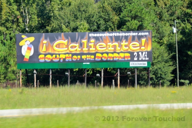 South of the Border Caliente Billboard